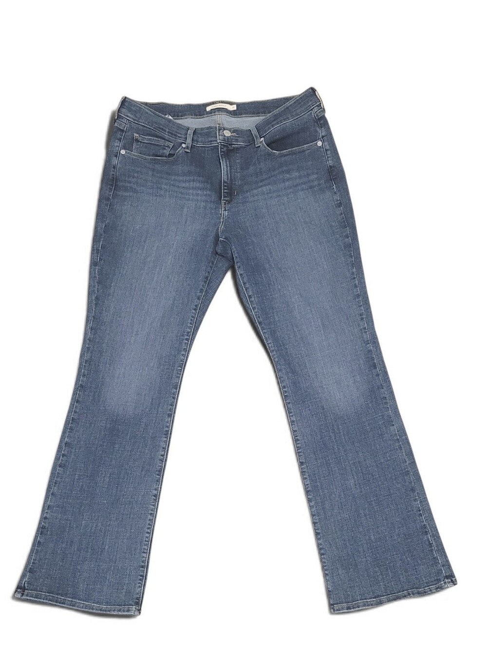 Levis Classic Bootcut Womens Dark Wash Jeans Size 14